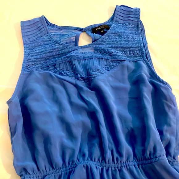 NICHII BLUE DRESS - Picture 2 of 4